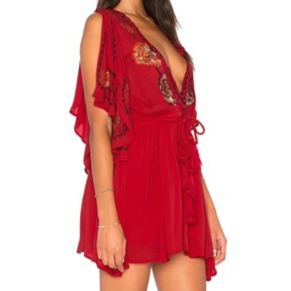 NWOT Free People Cora Mini Dress Size S - Picture 2 of 3